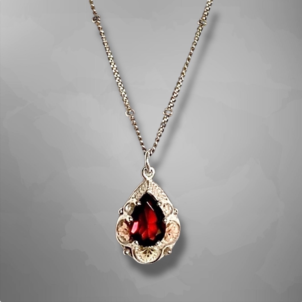 Necklace 12K gold & 925 sterling silver